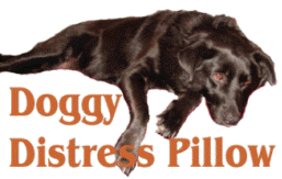 Doggy Distress Pillow